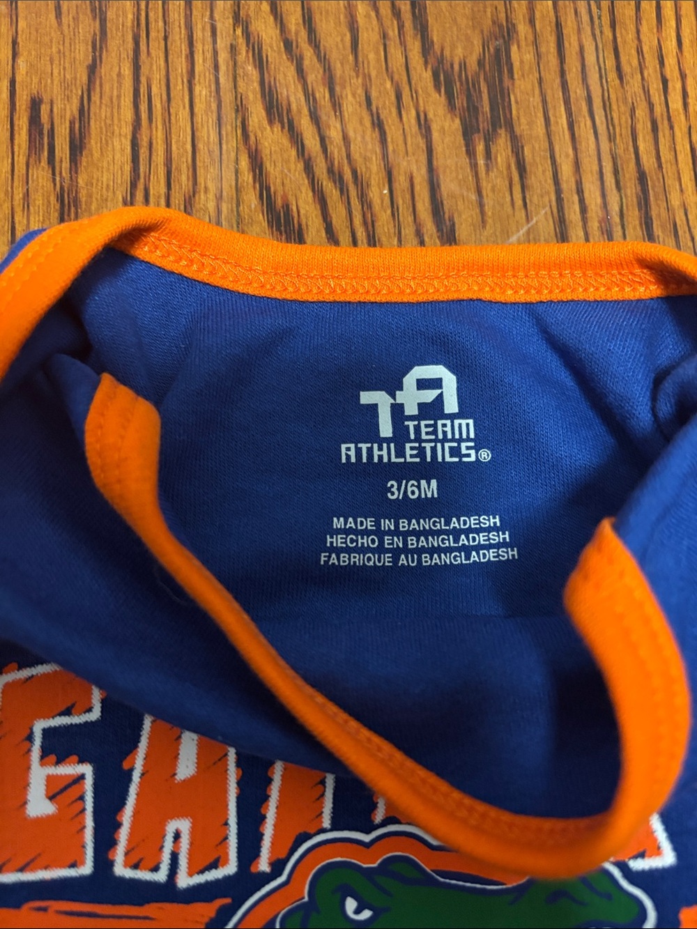 Florida Gators Football Bany Onesises 3-6 months 3 pc set NWT - Picture 8 of 8